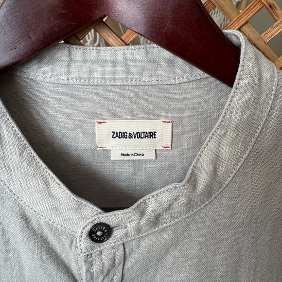 Zadig & Voltaire Gray Men's Shirt - Picture 2 of 16